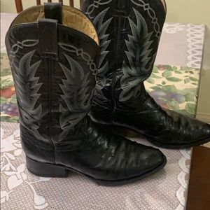 Men’s Gennuine ostrich boots